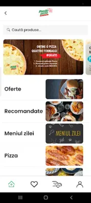 Presto Pizza android App screenshot 0